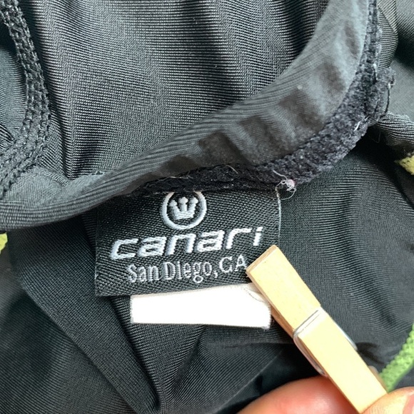Canari black cycling shorts with padding S - Picture 9 of 10